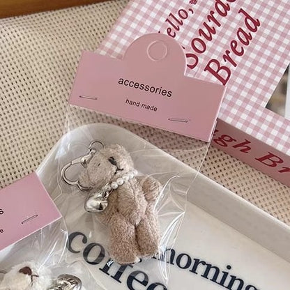 うさぎとクマのストラップですRabbit and bear pendant